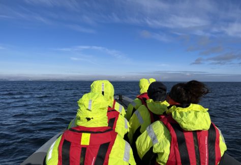 Rib med redningsvest. Sikkerheten først!